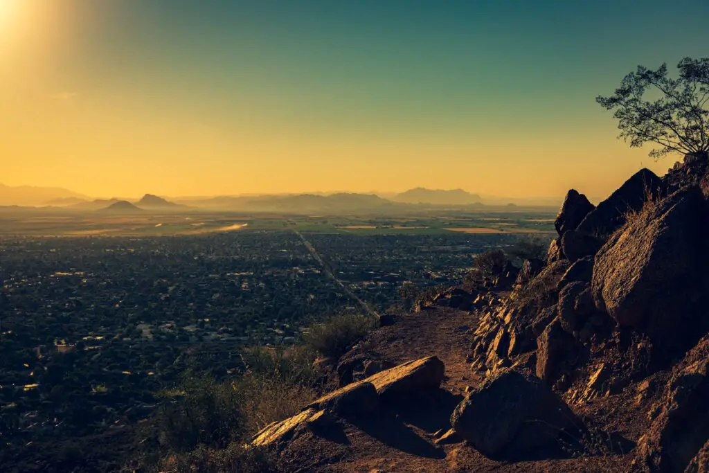sunrise in Phoenix