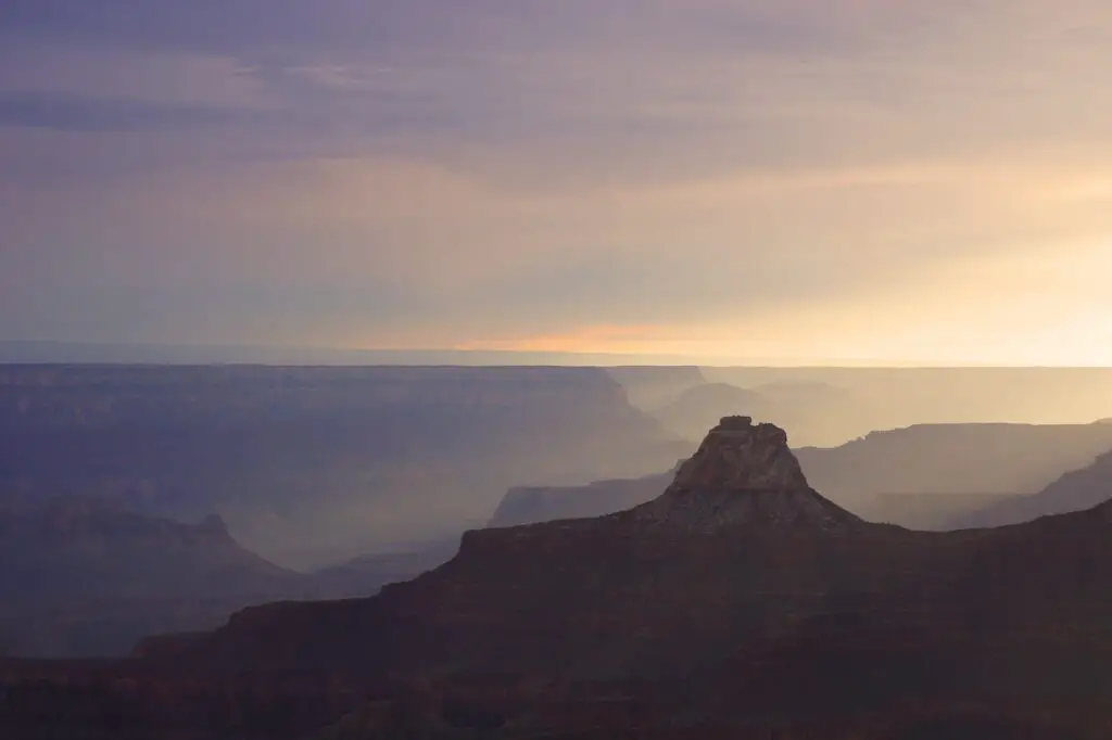 Grand Canyon sunset spots