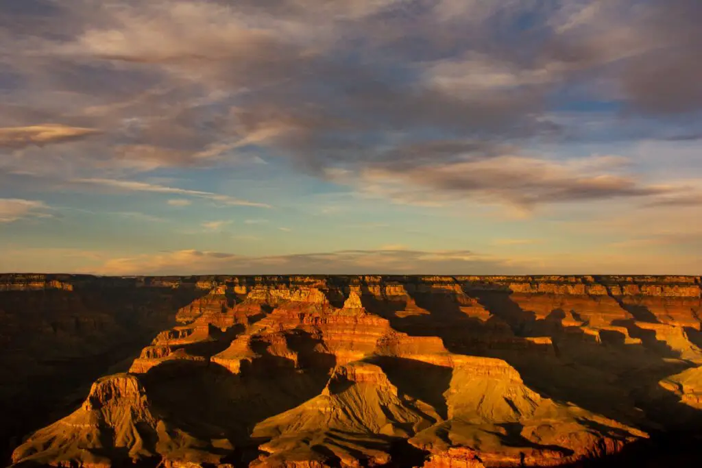 Grand Canyon sunset spots