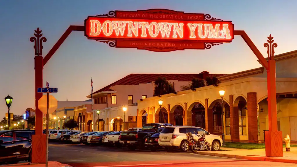 romantic things to do in Yuma
