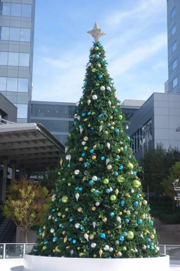 Downtown Phoenix Christmas tree